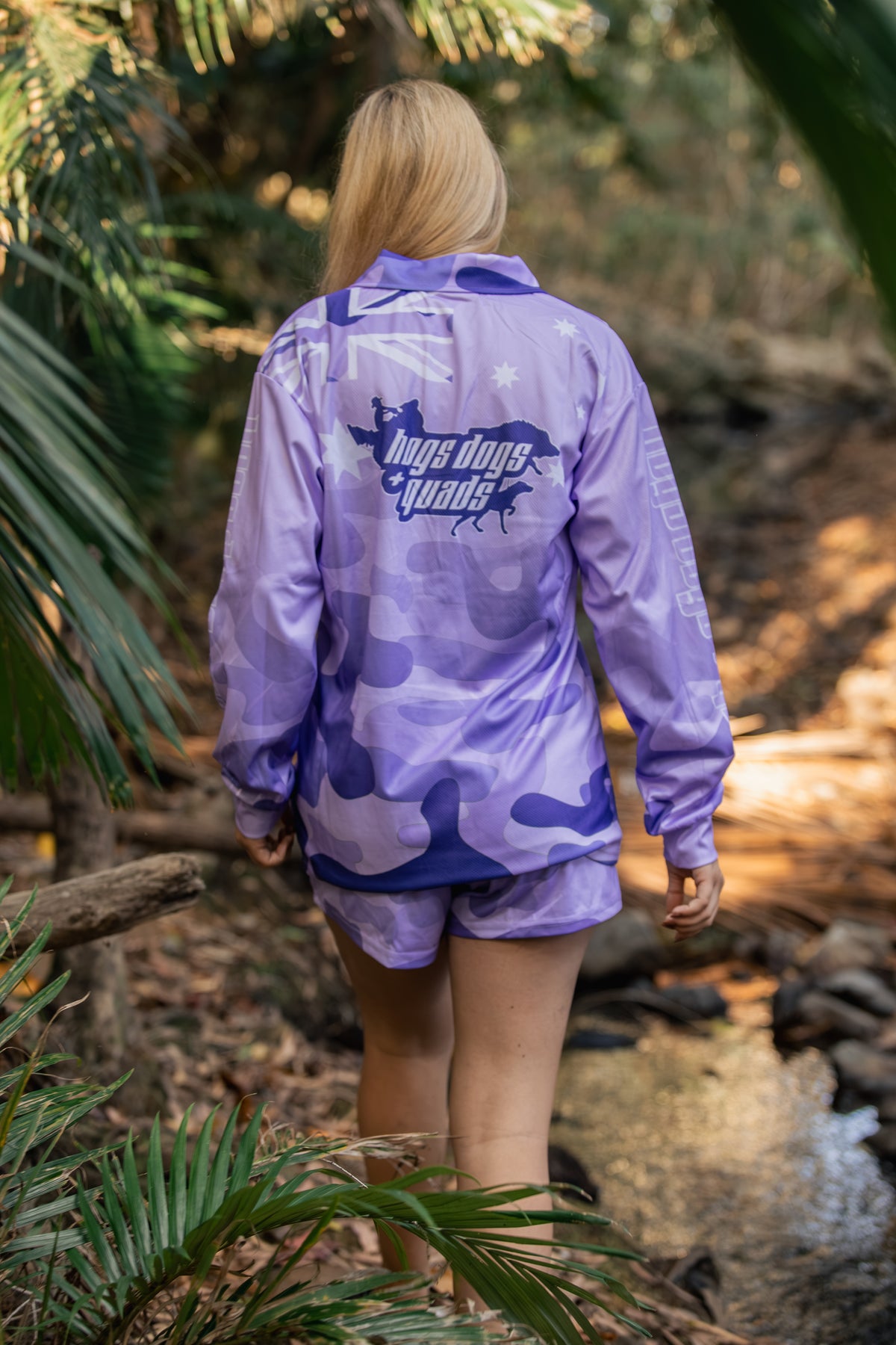 🔥NEW🔥 Light Purple Footy Shorts - with POCKETS! - Hogs Dogs Quads Shop