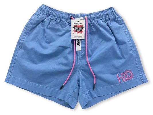 🔥NEW🔥 Baby Blue Ruggers Shorts - Ladies - Hogs Dogs Quads Shop