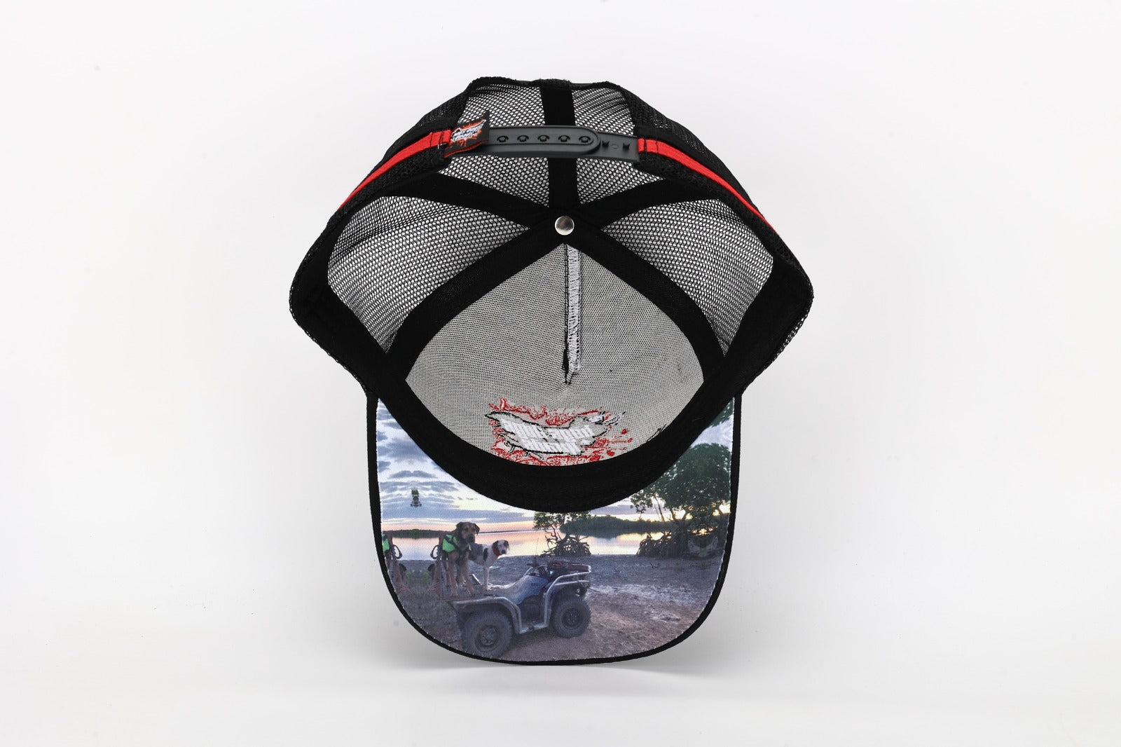 Truckers Hat, Quad photo under peak - Hogs Dogs Quads Shop