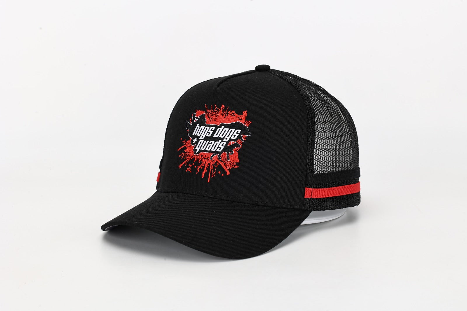 Truckers Hat, Quad photo under peak - Hogs Dogs Quads Shop