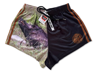 🔥NEW🔥 Pig Dog Flick Footy Shorts WITH POCKETS