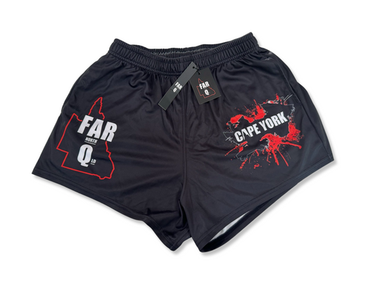 Cape York-  Footy Shorts - With Pockets