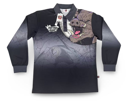 🔥NEW🔥 Long Sleeve Shirt - Boars Barra Billfish - Hogs Dogs Quads Shop