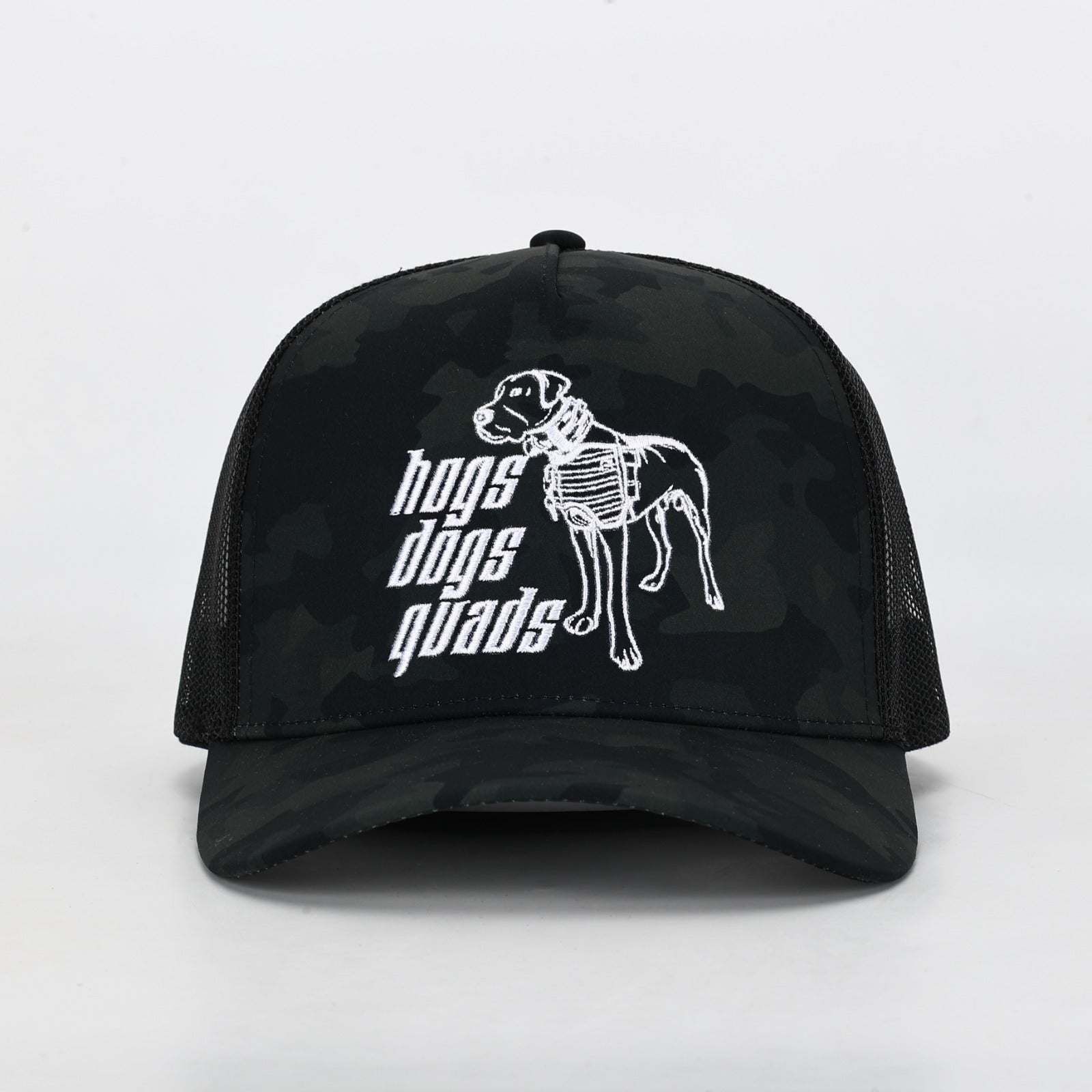 Truckers Hat- Camo Pig Dog - Hogs Dogs Quads Shop