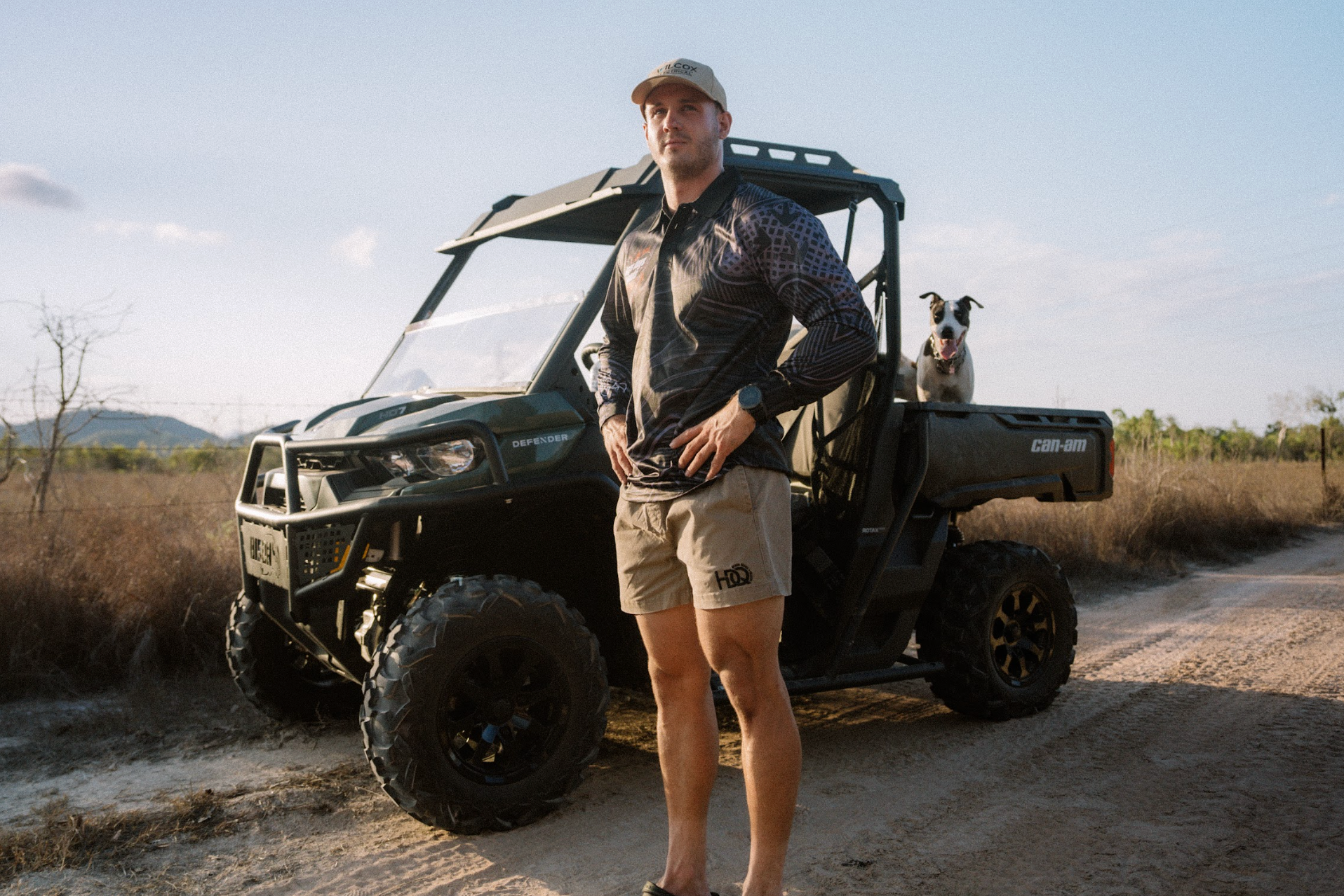 🔥NEW🔥 Tan Brown Ruggers Shorts | Mens - Hogs Dogs Quads Shop