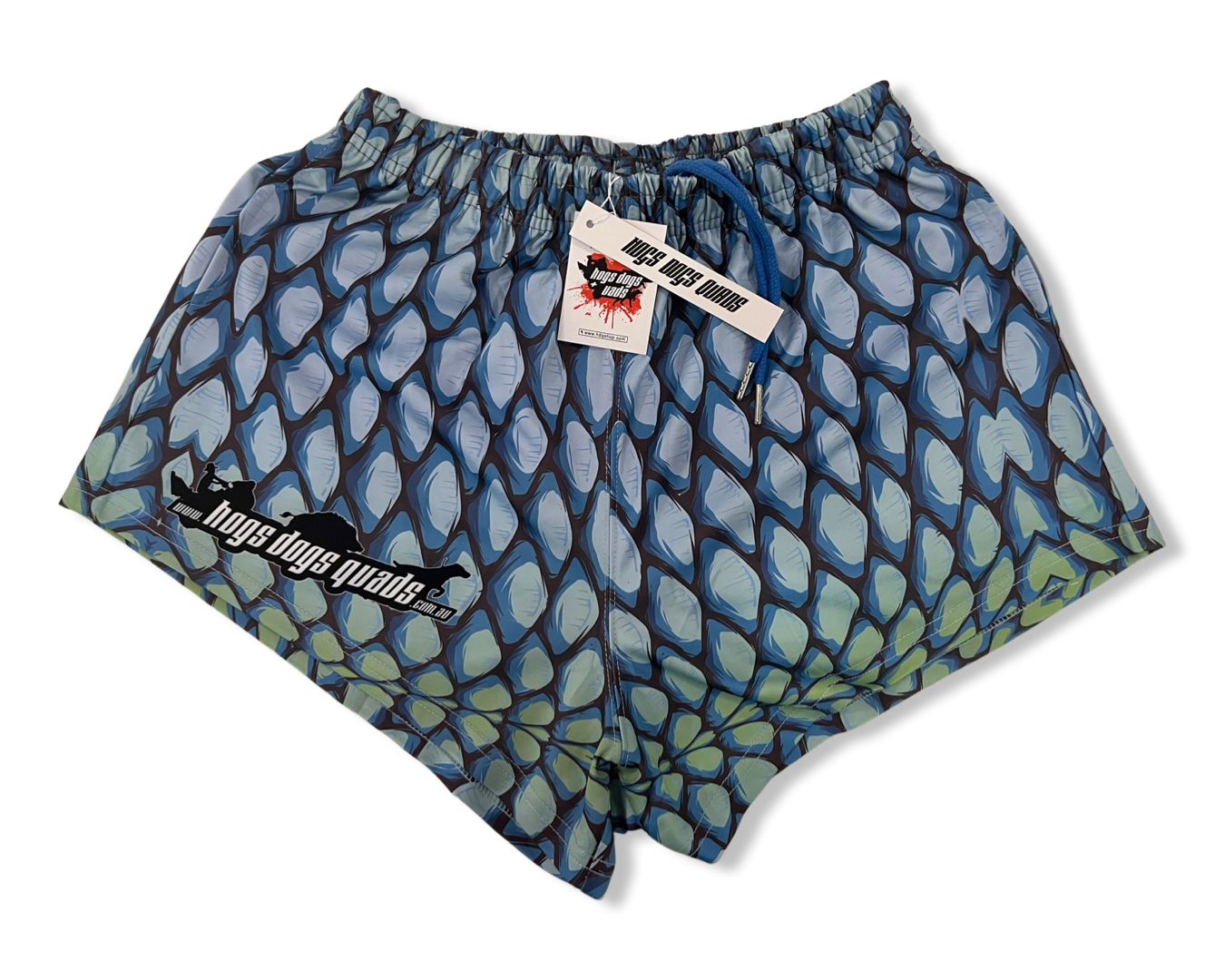 🔥NEW🔥 Barra Scale Footy Shorts - WITH POCKETS - Hogs Dogs Quads Shop