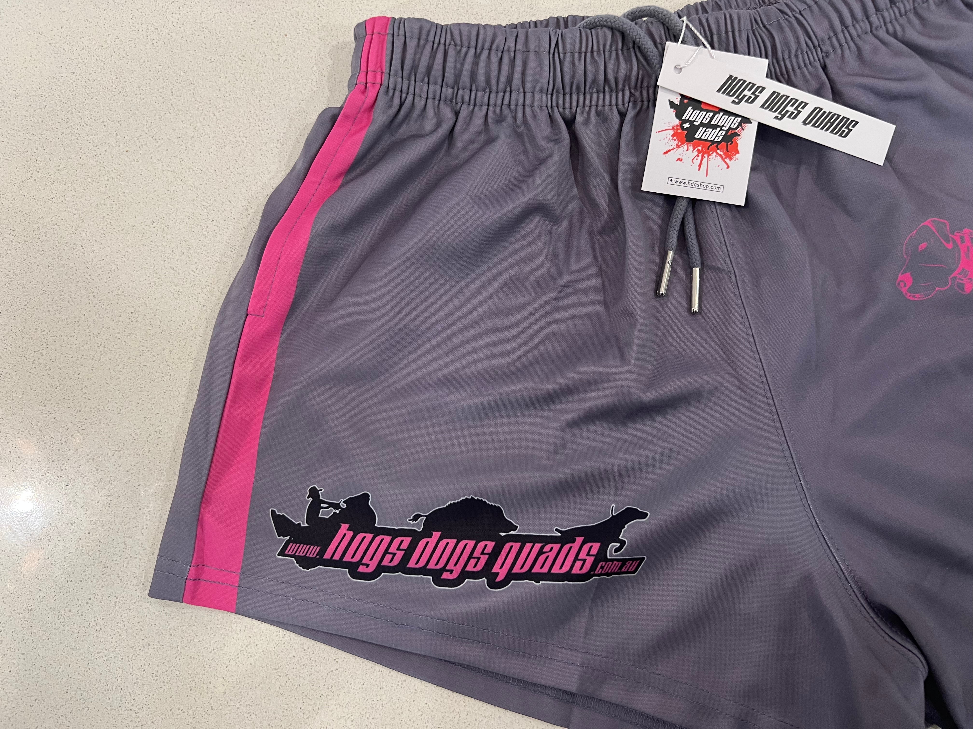 🔥NEW🔥 Pink & Grey Pig Dog - WITH POCKETS - Hogs Dogs Quads Shop