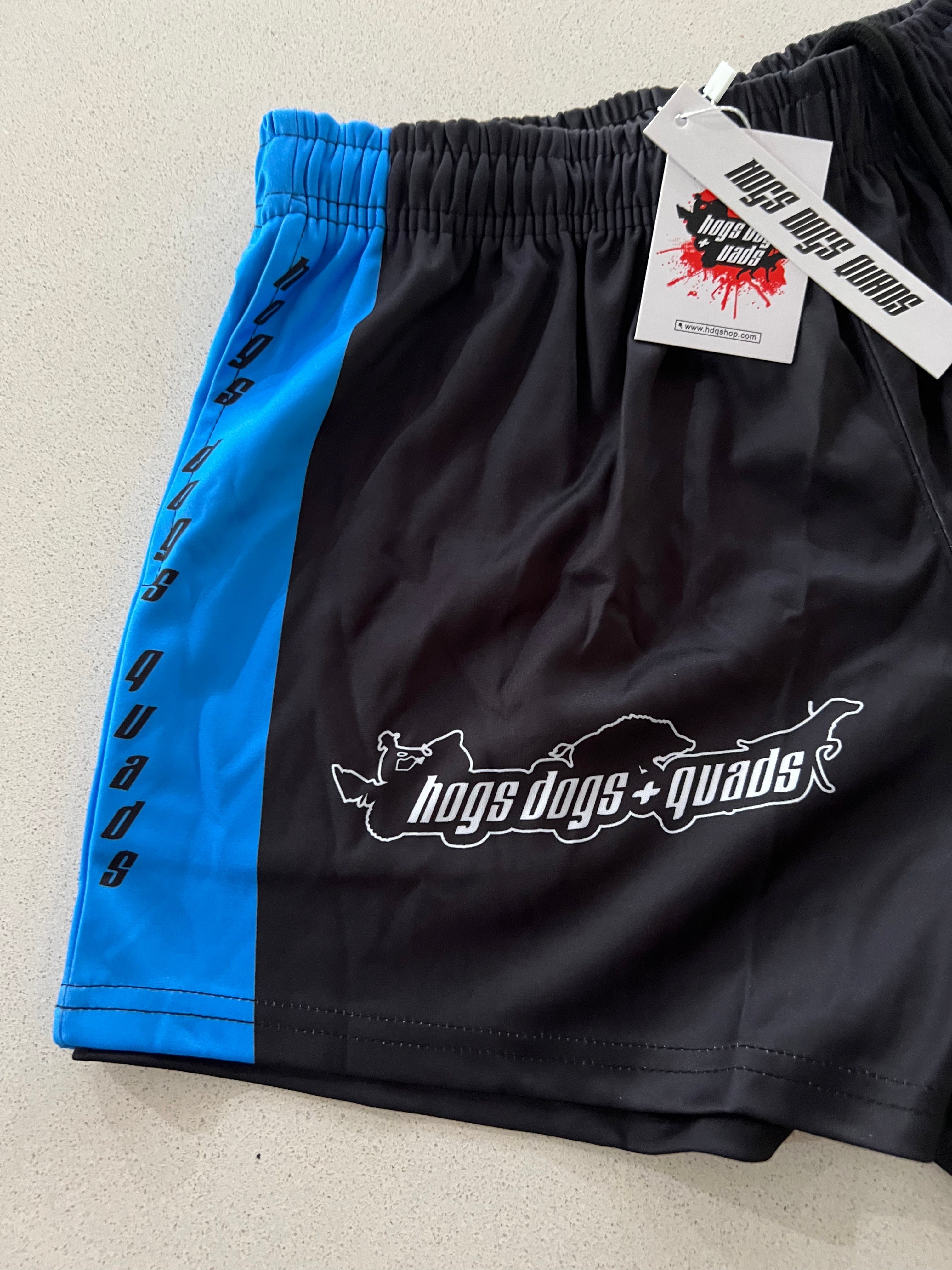 🔥NEW🔥 Buggy Rig Footy Shorts - WITH POCKETS - Hogs Dogs Quads Shop