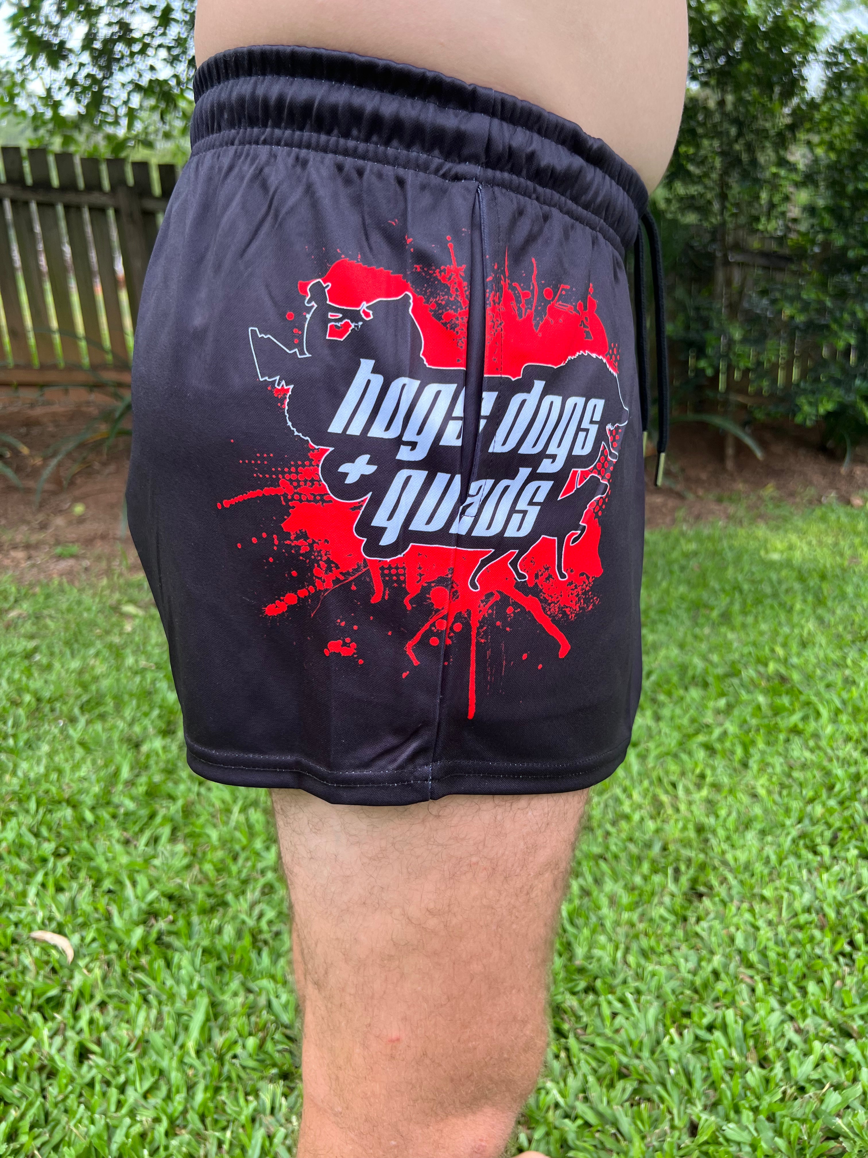 🔥NEW🔥 Footy Shorts - BUGGY with pockets - Hogs Dogs Quads Shop