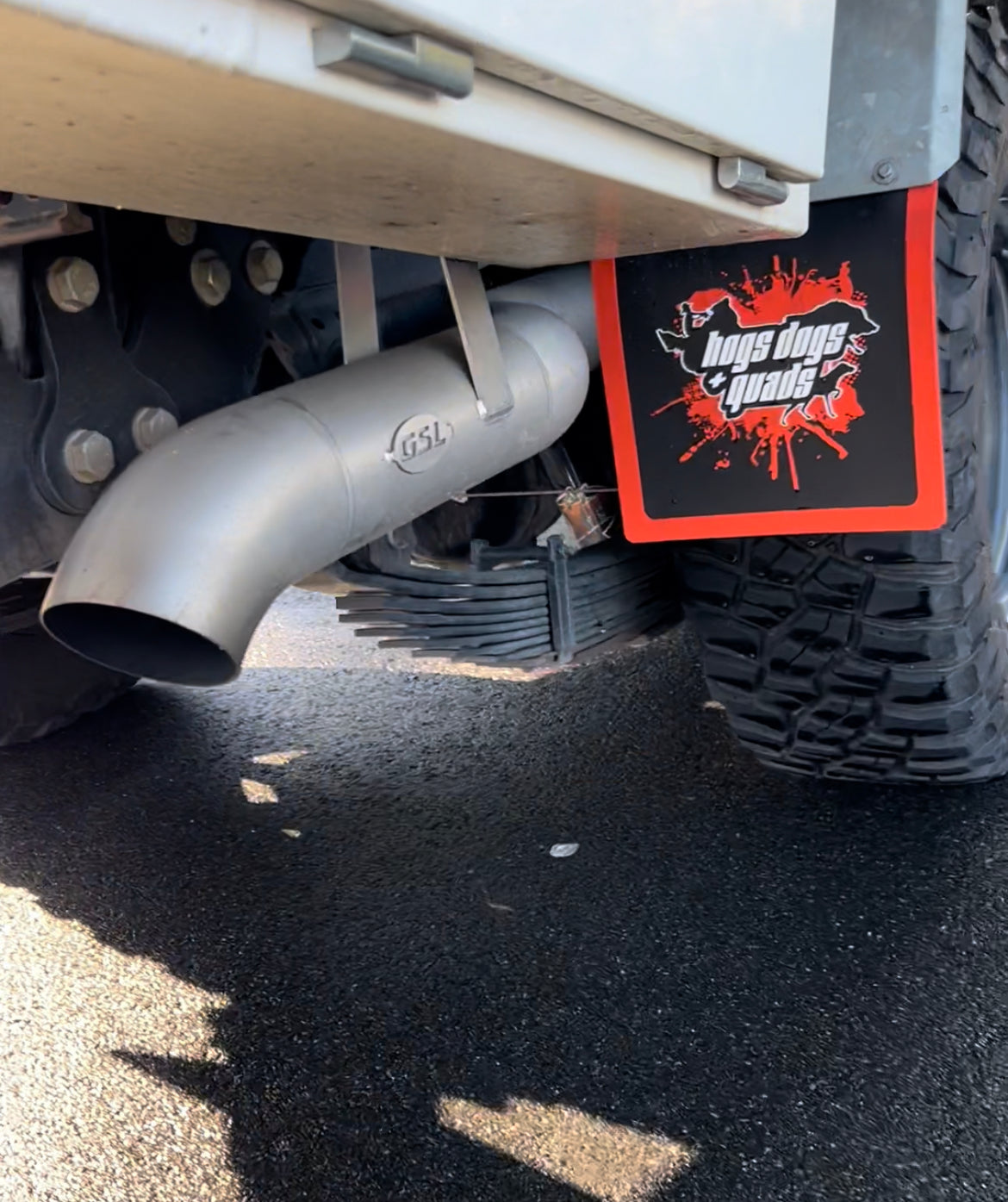 HDQ Mudflaps -2 per packet - Hogs Dogs Quads Shop