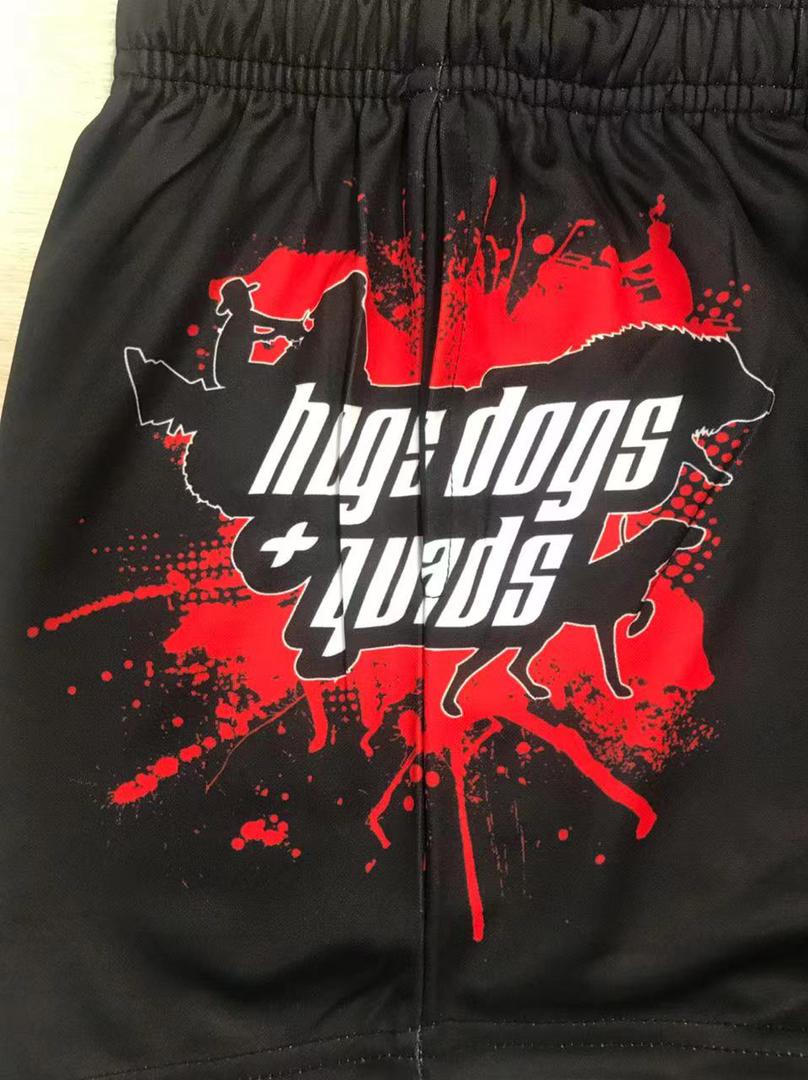 Footy Shorts - BUGGY with pockets - Hogs Dogs Quads Shop