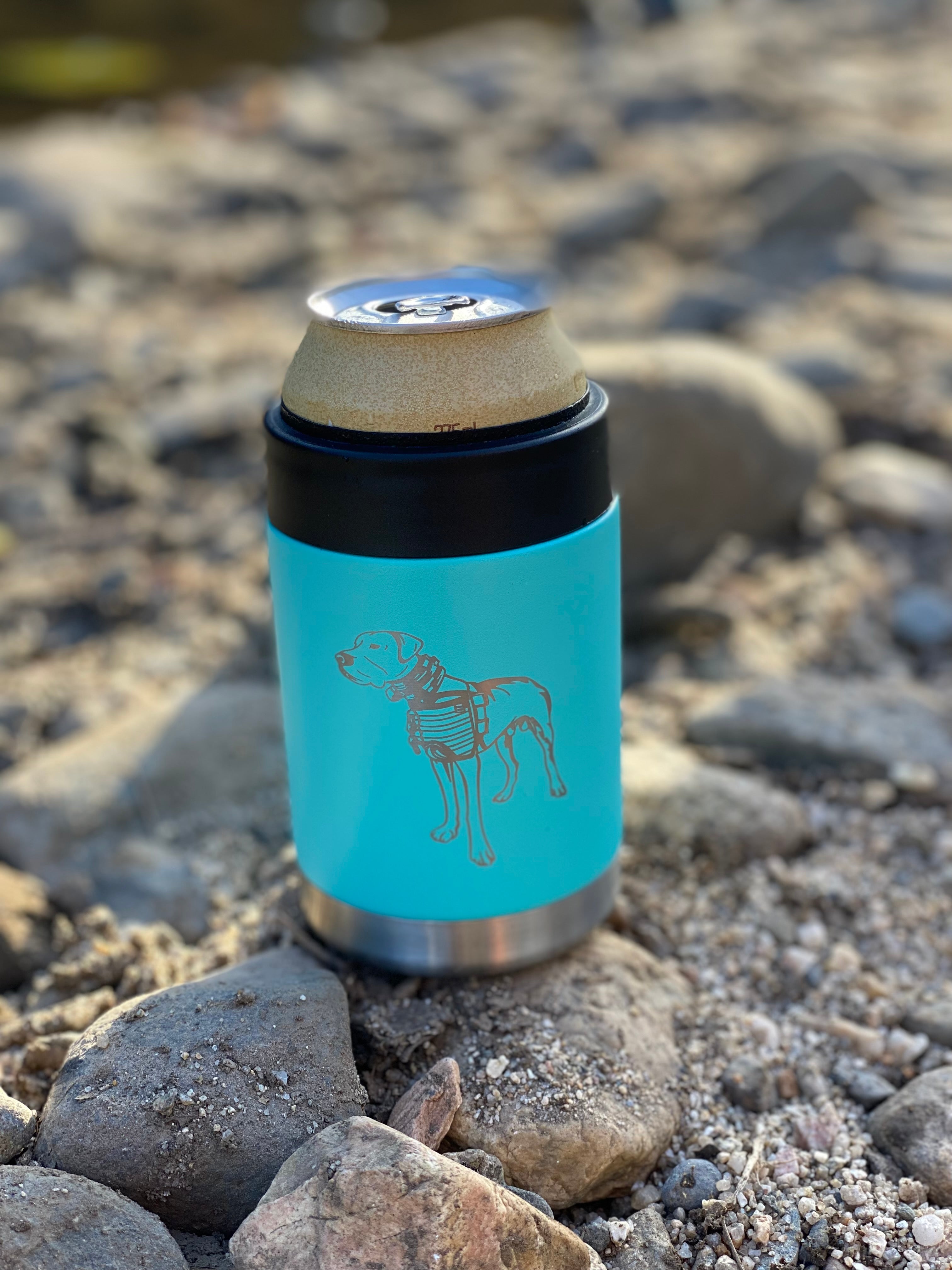 Insulated Drink Cooler - Teal - Hogs Dogs Quads Shop