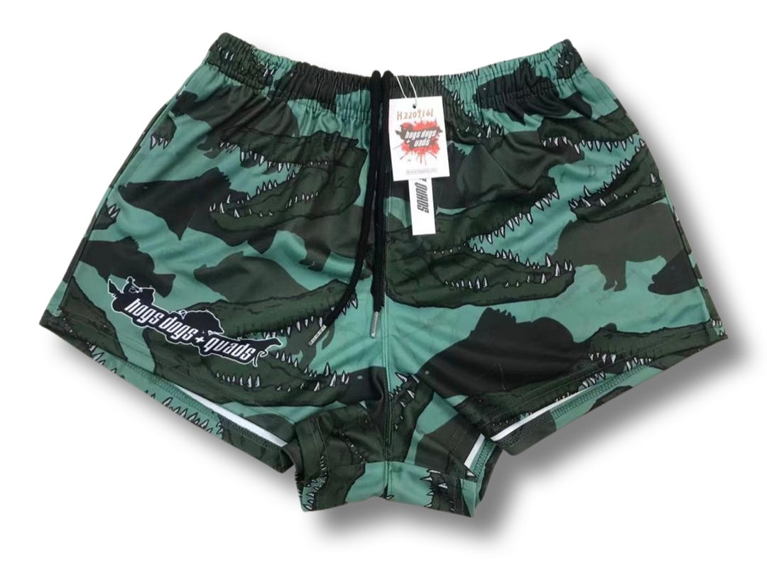 🔥NEW🔥 Footy Shorts - NQ, North Queensland - Hogs Dogs Quads Shop