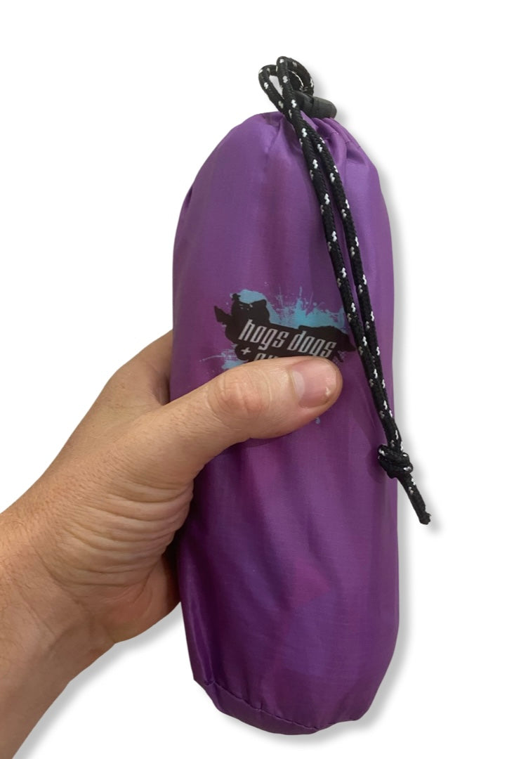 Micro Fibre Towel - Pink & Teal - Hogs Dogs Quads Shop