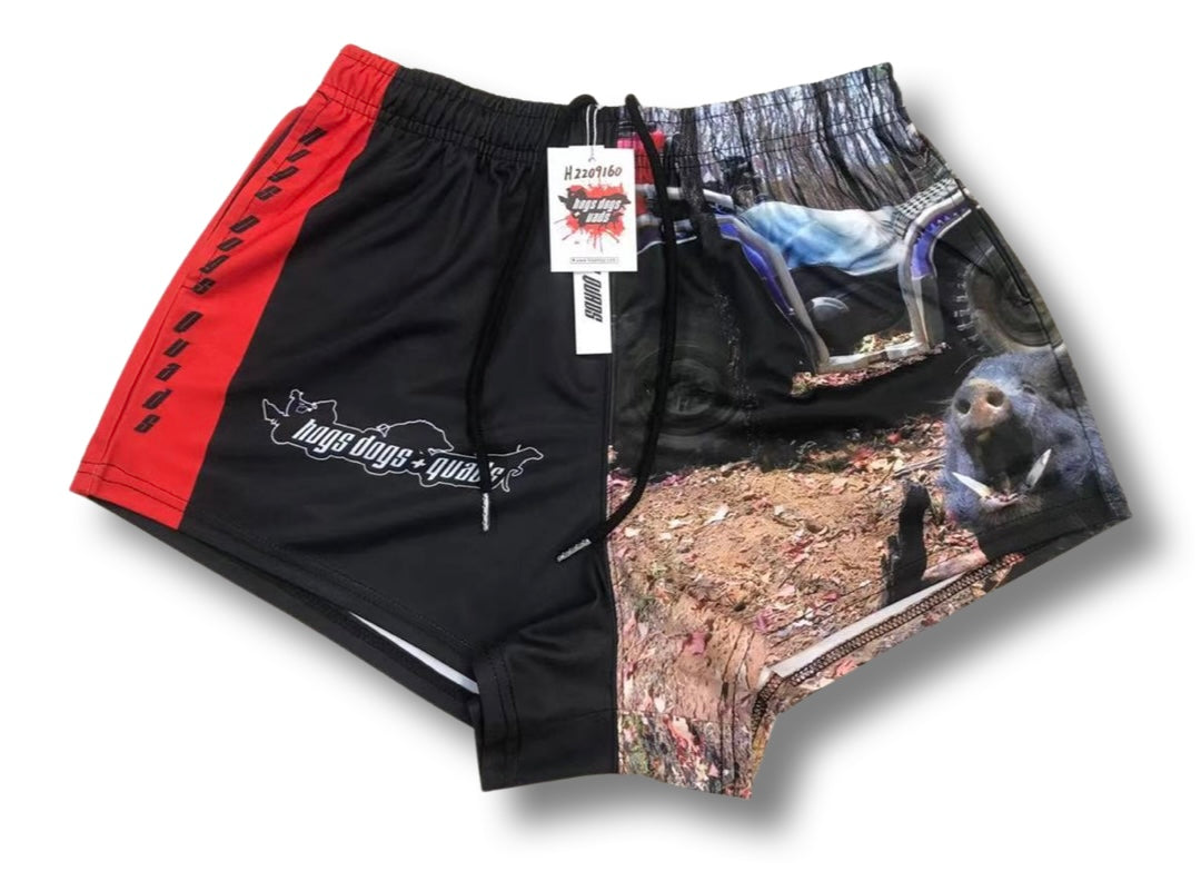 🔥NEW🔥 Footy Shorts - Cranky Boar - Hogs Dogs Quads Shop