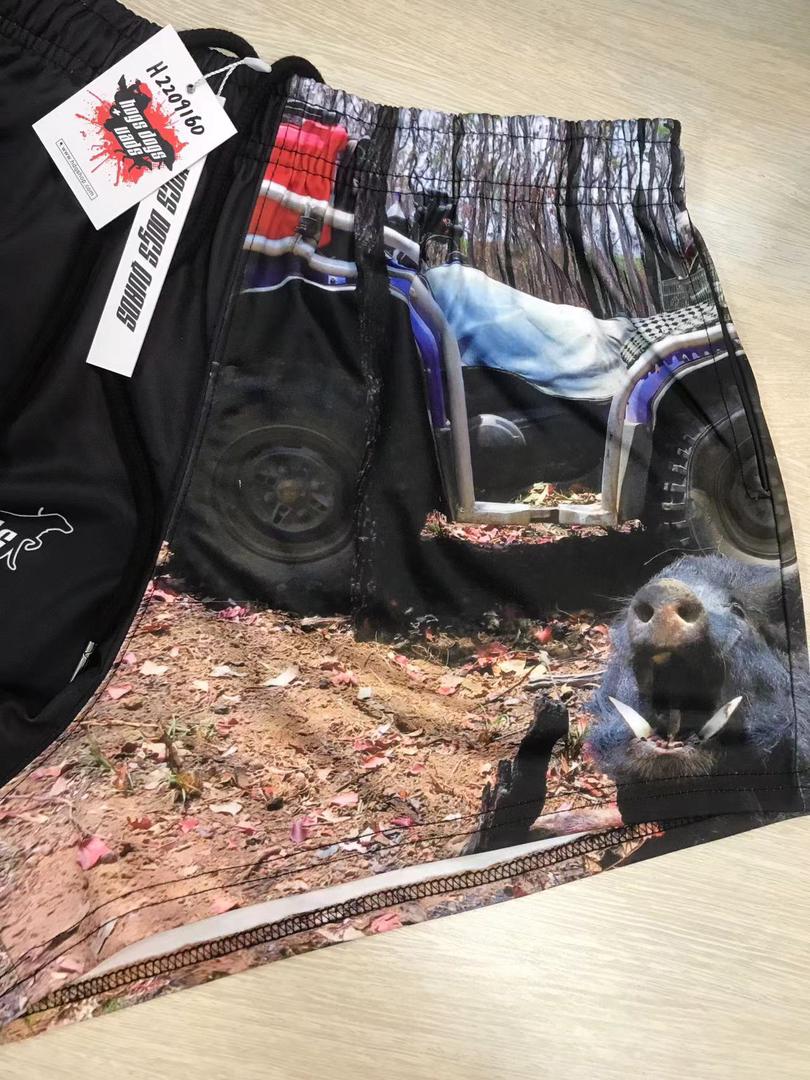 🔥NEW🔥 Footy Shorts - Cranky Boar - Hogs Dogs Quads Shop
