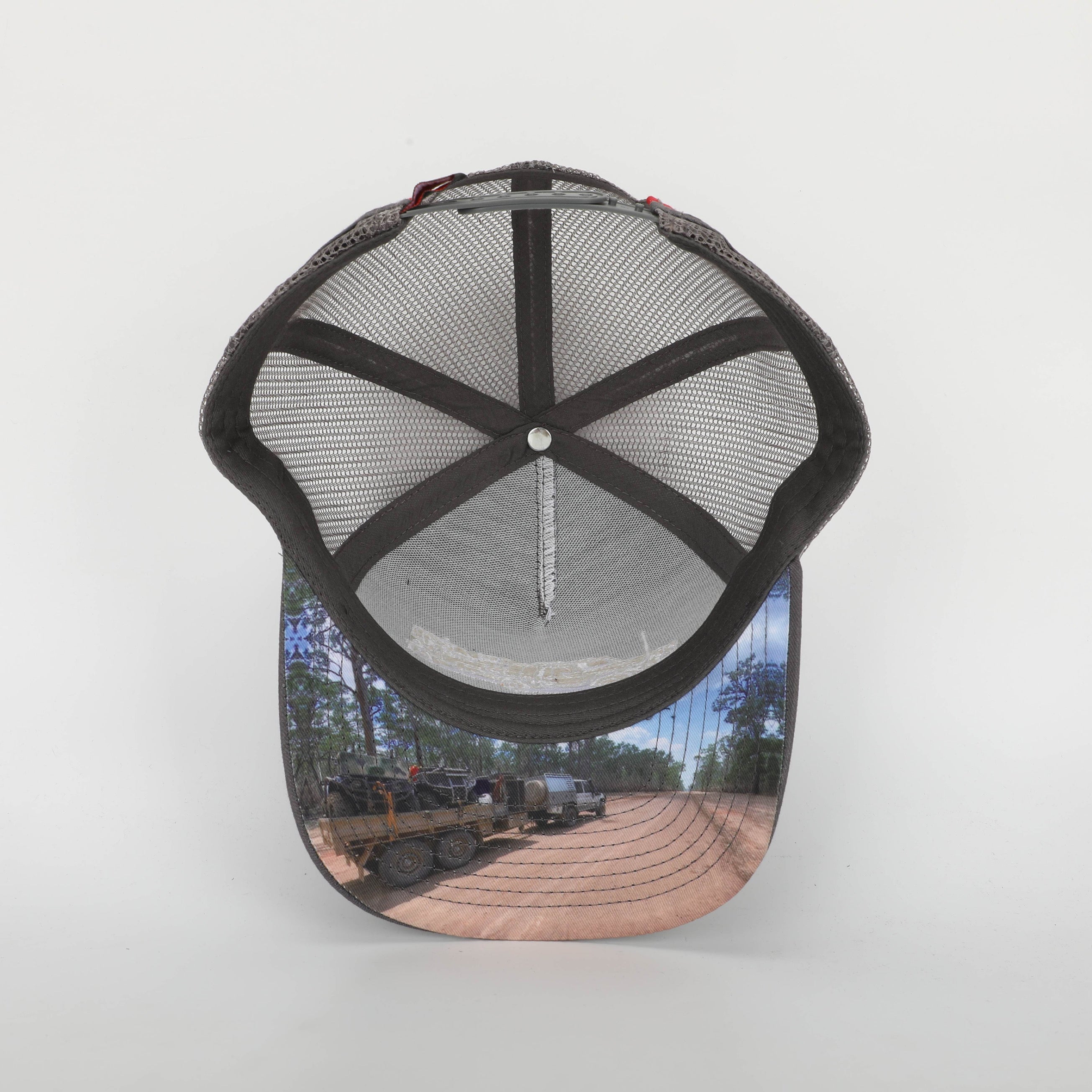 Cruiser Country - Truckers Hat Grey - Hogs Dogs Quads Shop