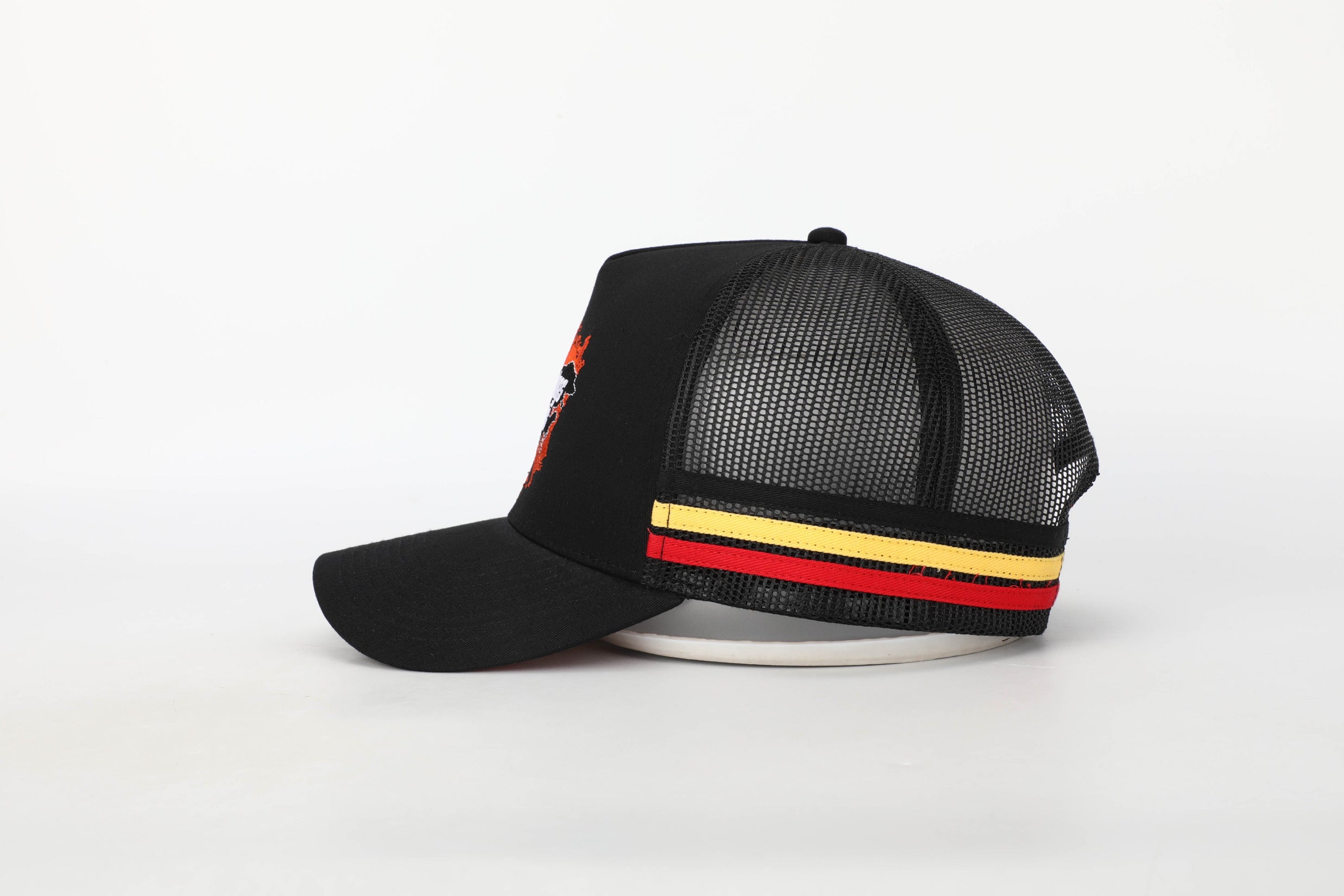 Truckers Hat- Aboriginal Flag - Hogs Dogs Quads Shop