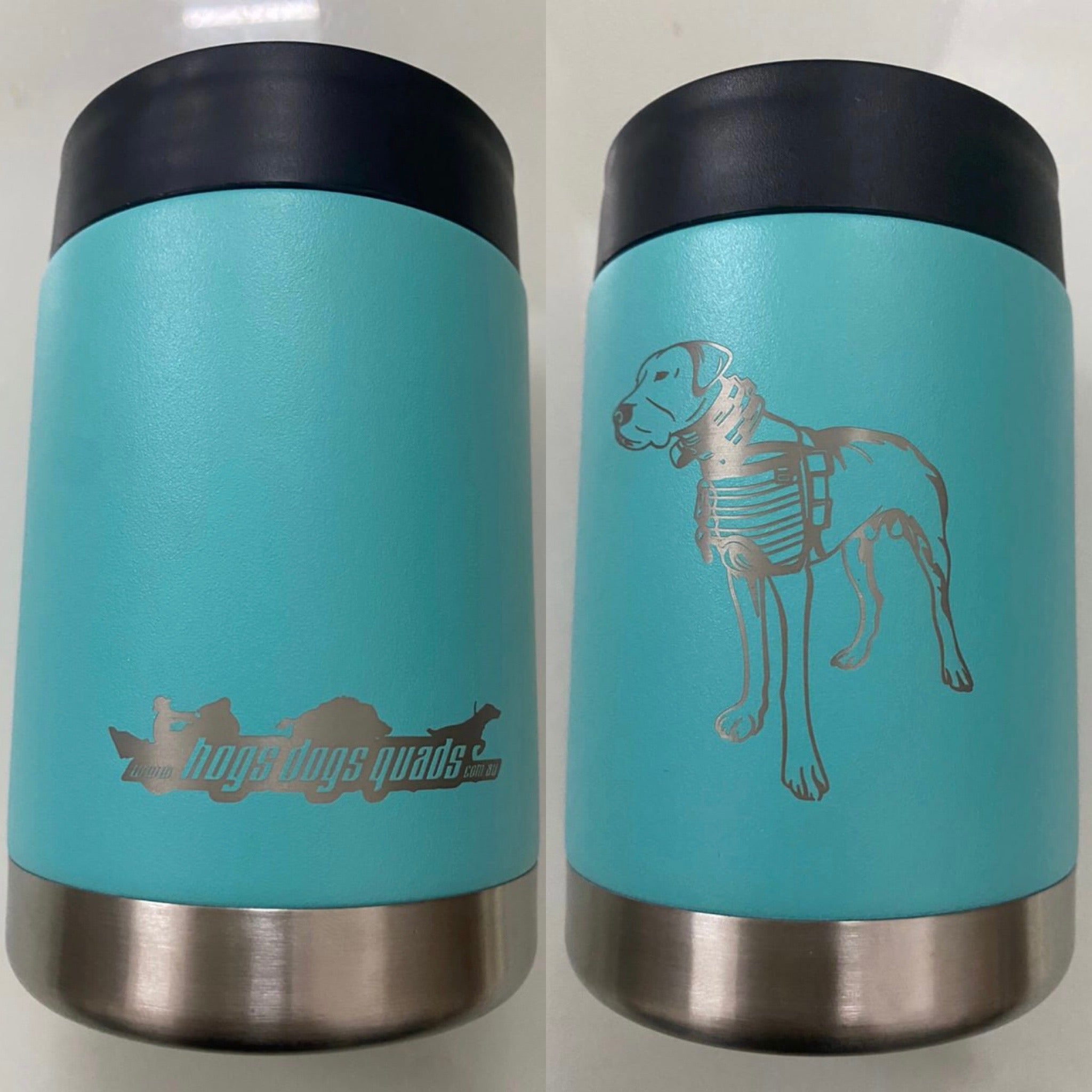 Insulated Drink Cooler - Teal - Hogs Dogs Quads Shop