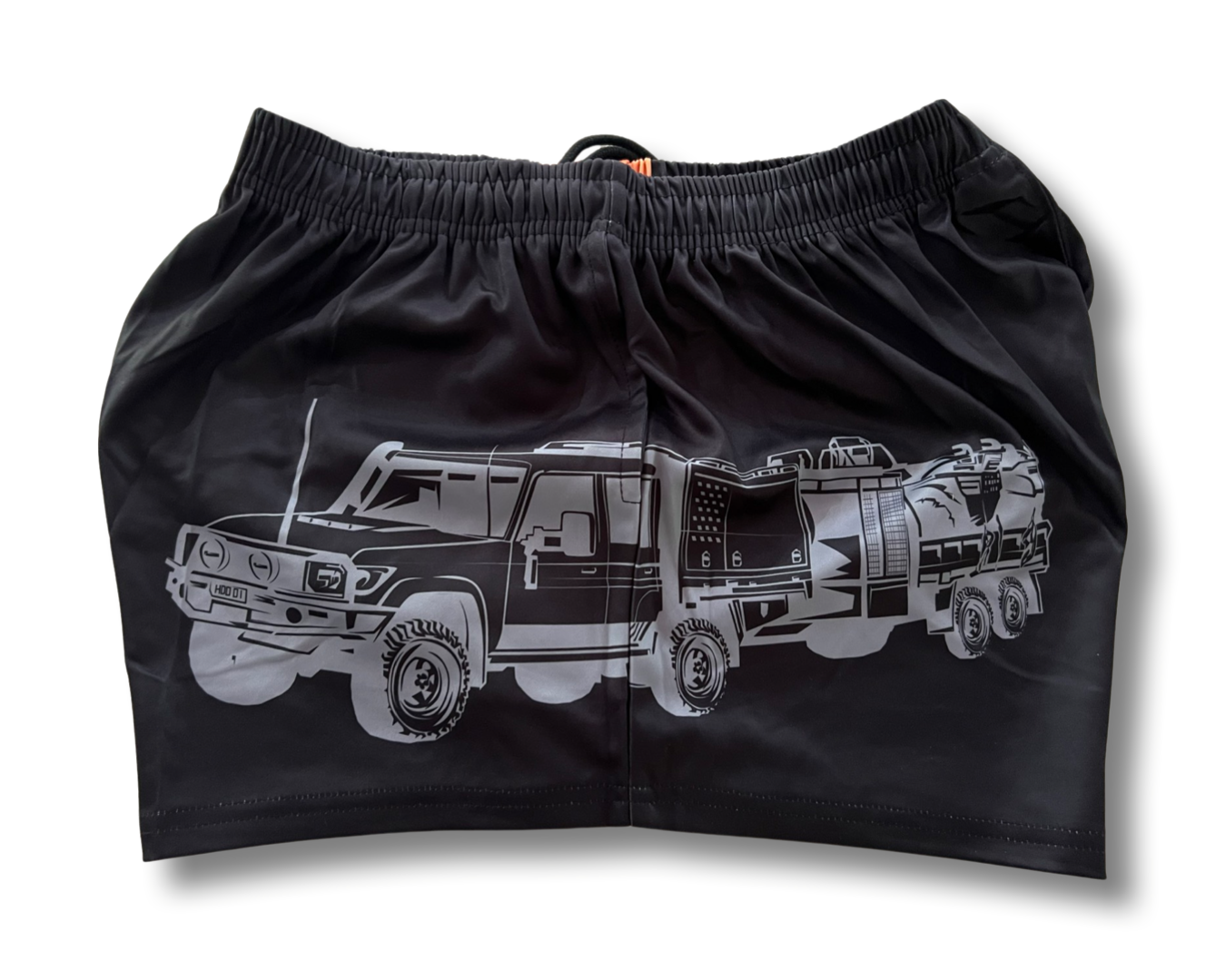 🔥NEW🔥 Cruiser Rig Footy Shorts - WITH POCKETS - Hogs Dogs Quads Shop