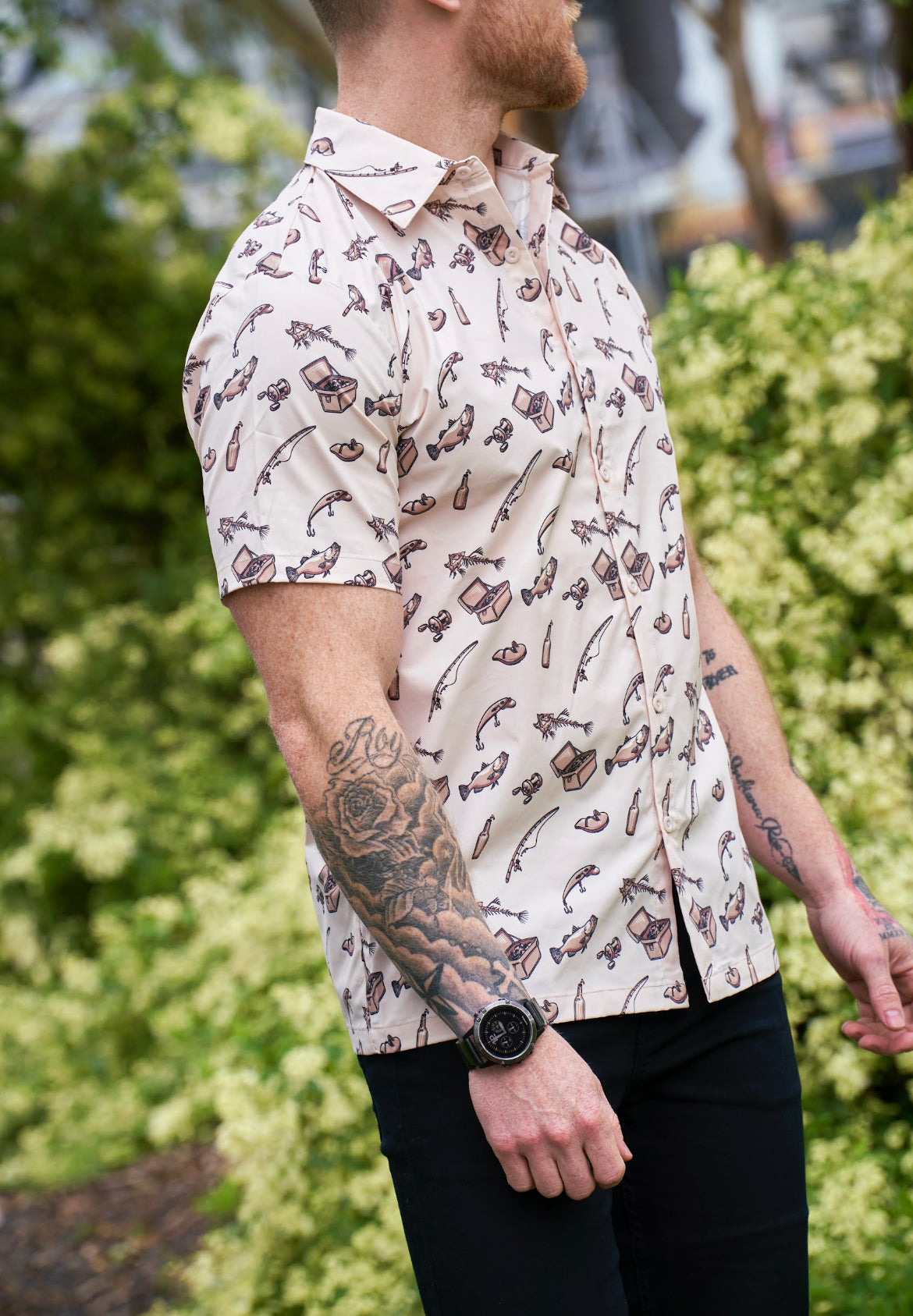 Party Shirt- Fishing - Hogs Dogs Quads Shop