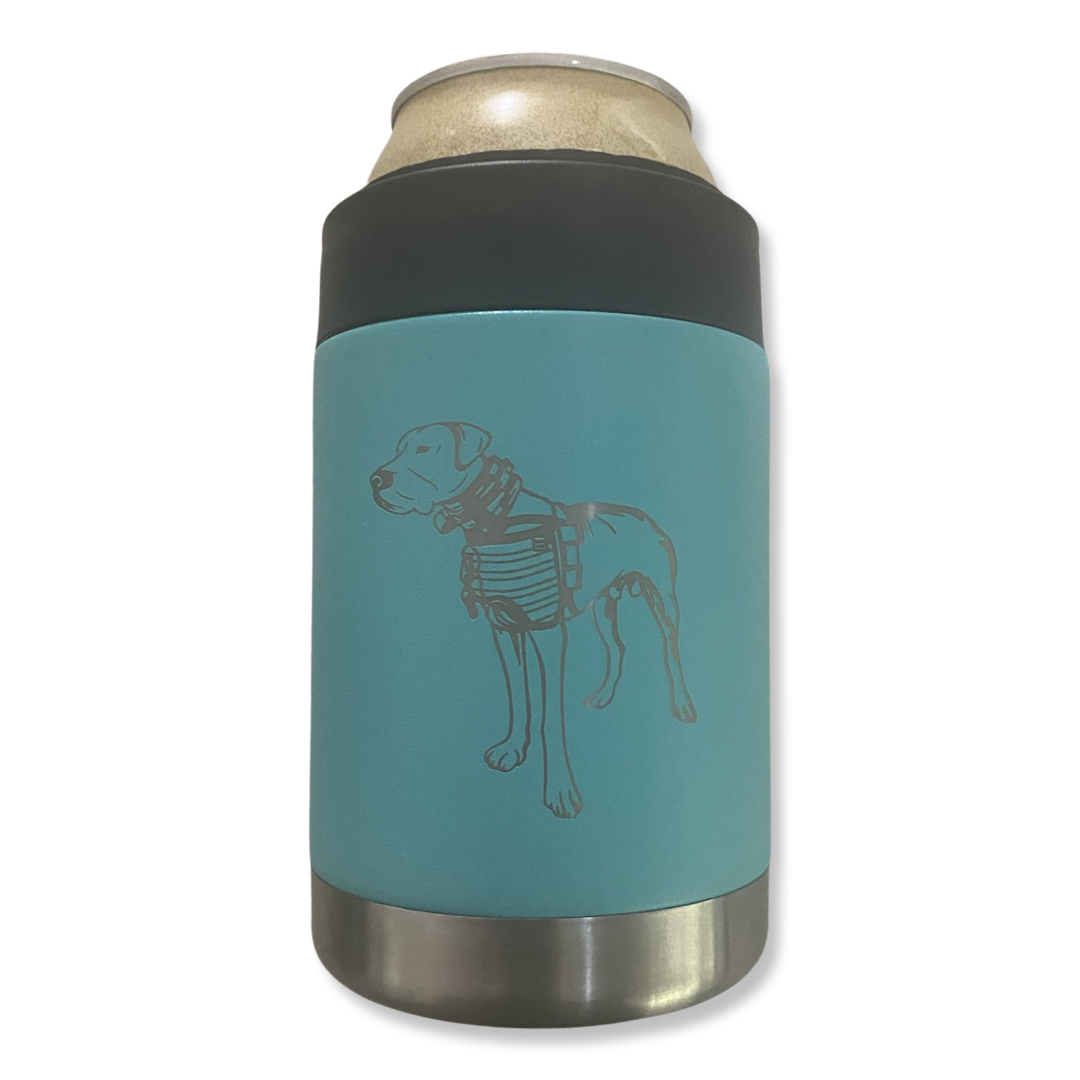 Insulated Drink Cooler - Teal - Hogs Dogs Quads Shop